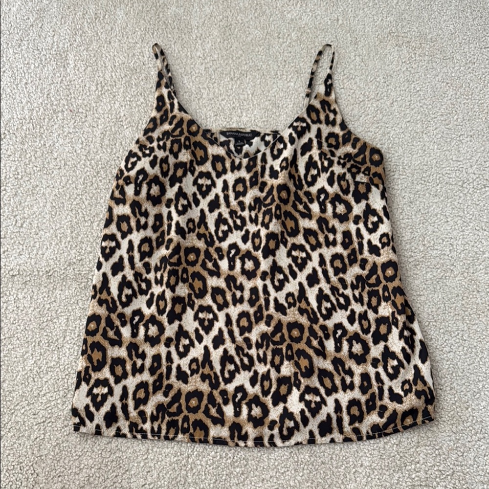 BANANA REPUBLIC Leopard Print Women's Tank top